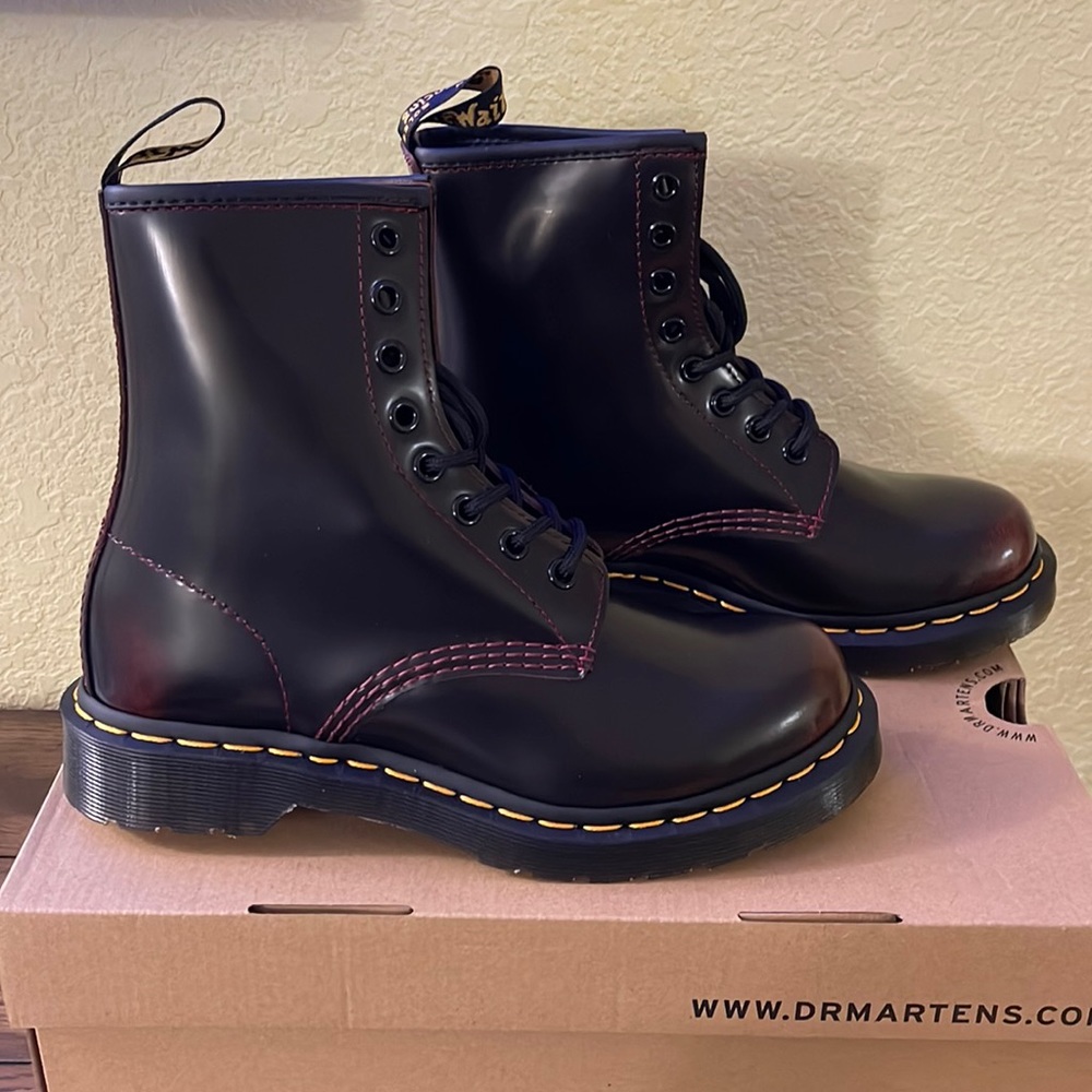 Dr Martens - Cherry Red Boots
